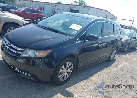 2016 Honda Odyssey Ex-L from USA, damaged, VIN 5FNRL5H61GB060420